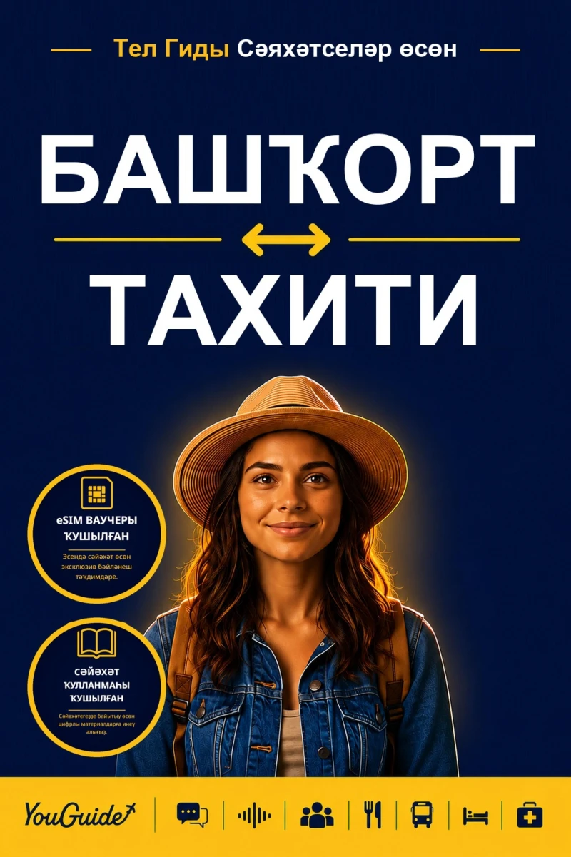 Portada: The Language Guide for Travelers - Bashkir to Tahitian