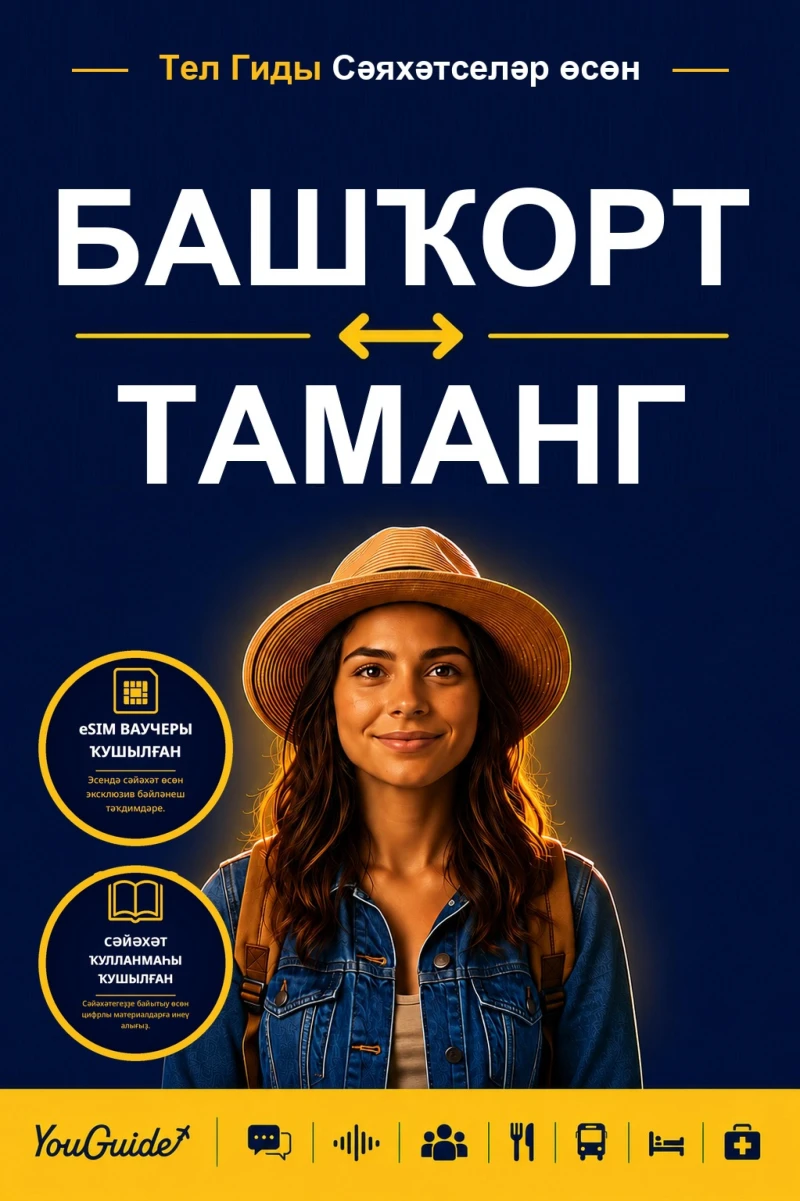 Portada: The Language Guide for Travelers - Bashkir to Tamang