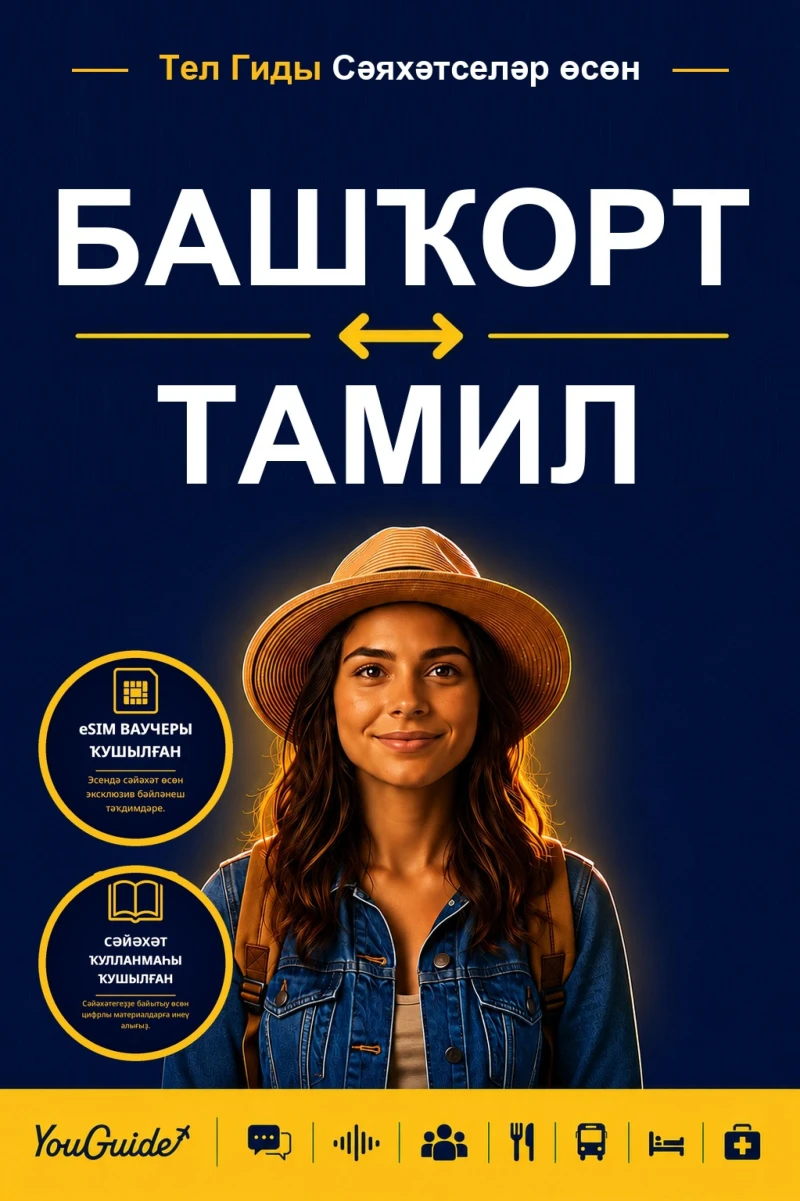Portada: The Language Guide for Travelers - Bashkir to Tamil