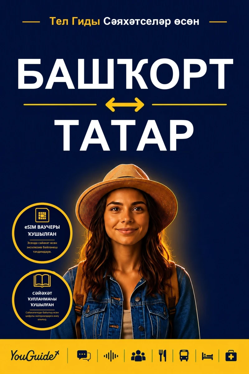Portada: The Language Guide for Travelers - Bashkir to Tatar