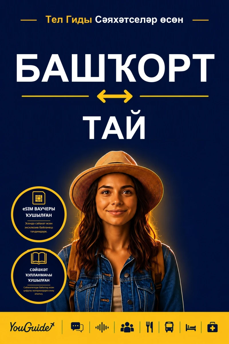 Portada: The Language Guide for Travelers - Bashkir to Thai