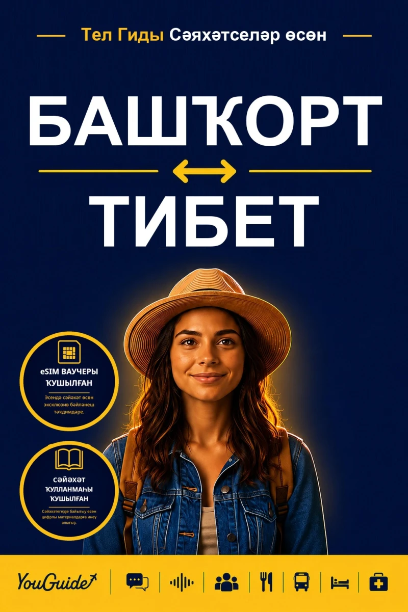 Portada: The Language Guide for Travelers - Bashkir to Tibetan