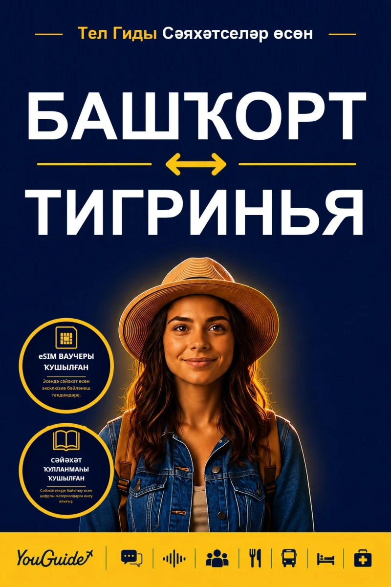 Portada: The Language Guide for Travelers - Bashkir to Tigrinya