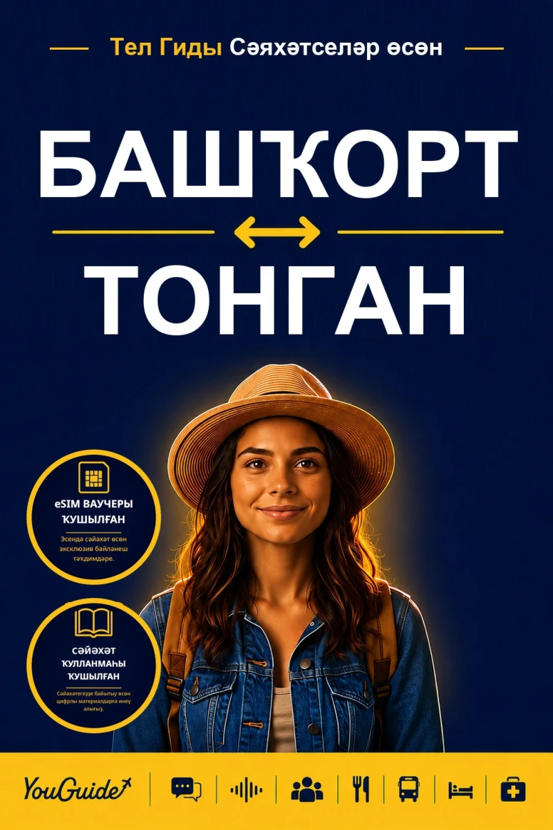 Portada: The Language Guide for Travelers - Bashkir to Tongan