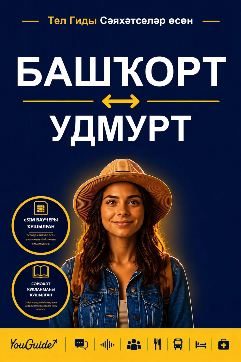 Portada: The Language Guide for Travelers - Bashkir to Udmurt