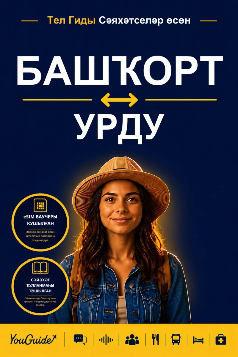 Portada: The Language Guide for Travelers - Bashkir to Urdu