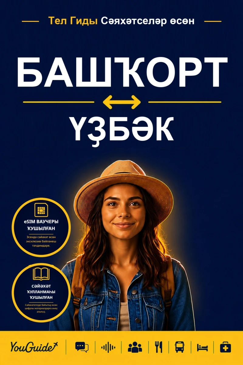 Portada: The Language Guide for Travelers - Bashkir to Uzbek