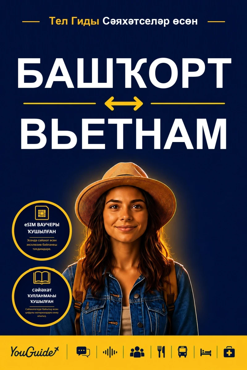 Portada: The Language Guide for Travelers - Bashkir to Vietnamese