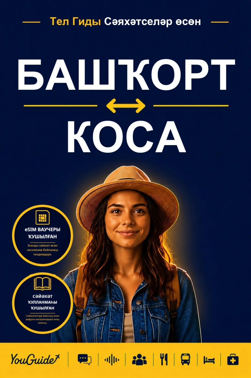 Portada: The Language Guide for Travelers - Bashkir to Xhosa