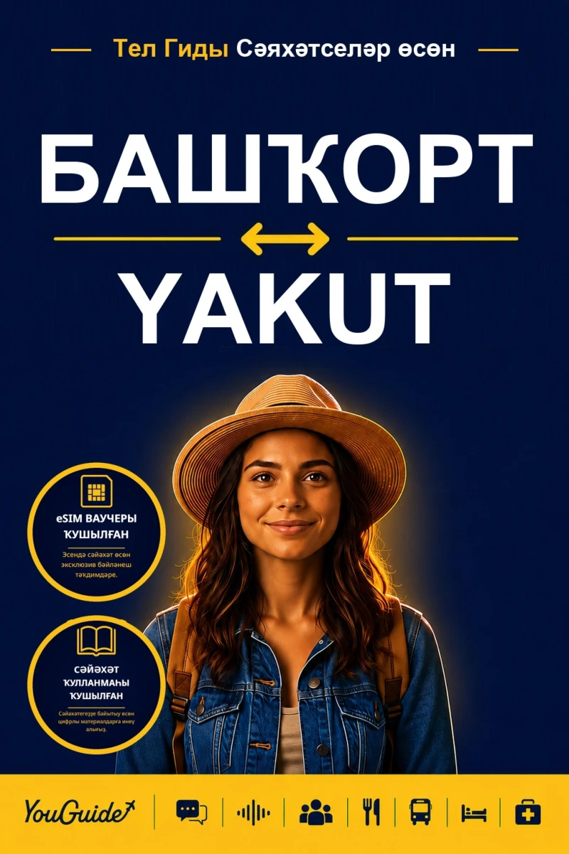 Portada: The Language Guide for Travelers - Bashkir to Yakut