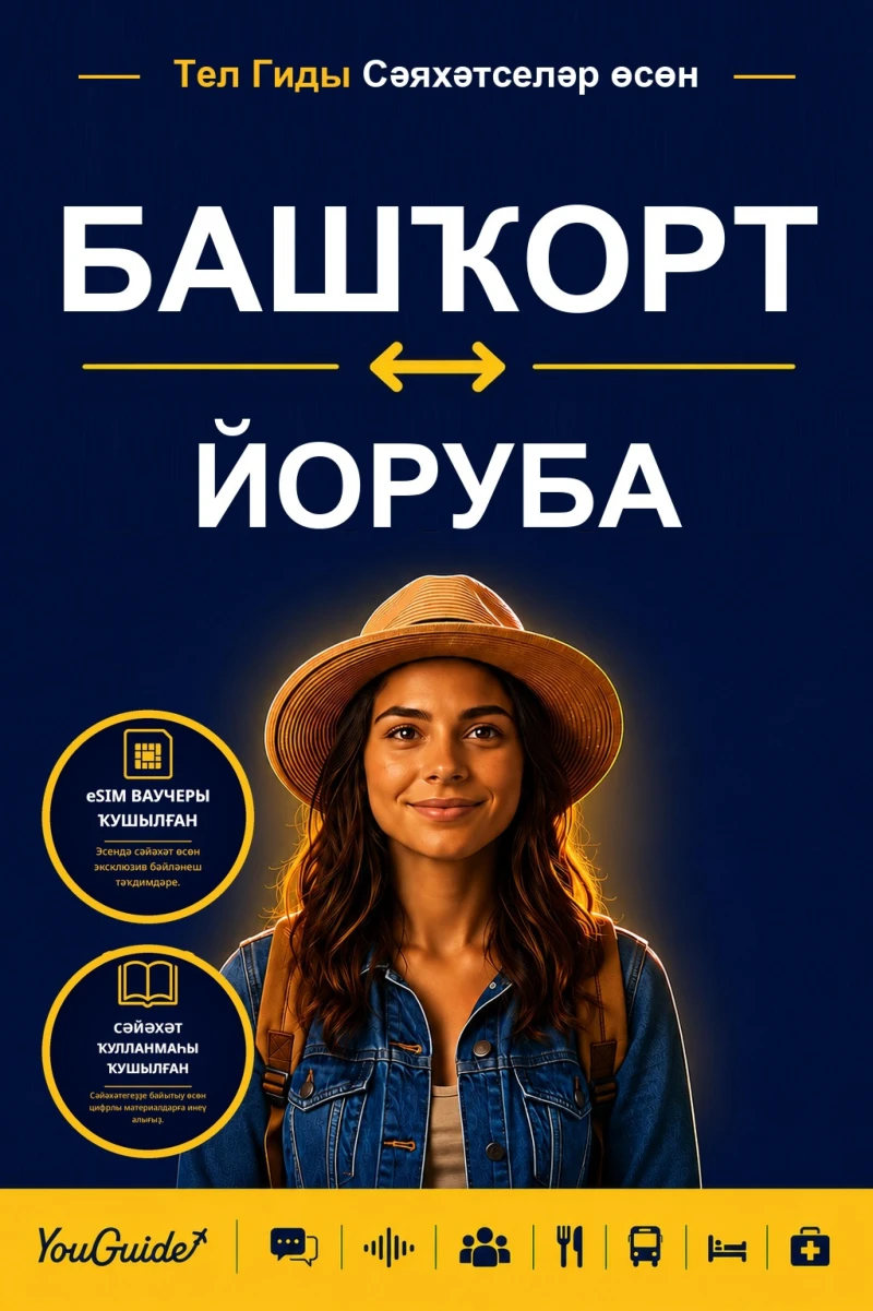 Portada: The Language Guide for Travelers - Bashkir to Yoruba