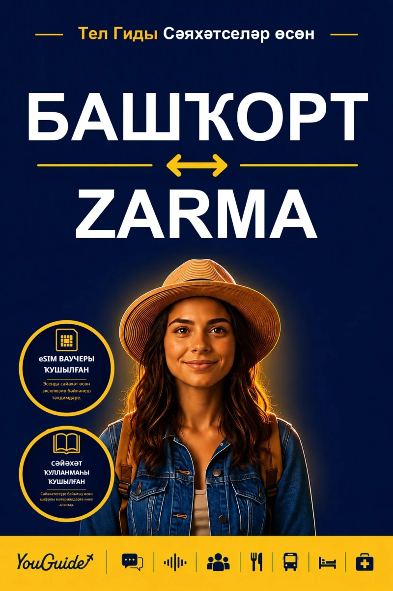 Portada: The Language Guide for Travelers - Bashkir to Zarma