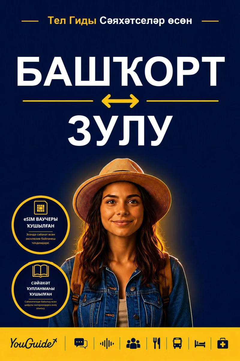 Portada: The Language Guide for Travelers - Bashkir to Zulu