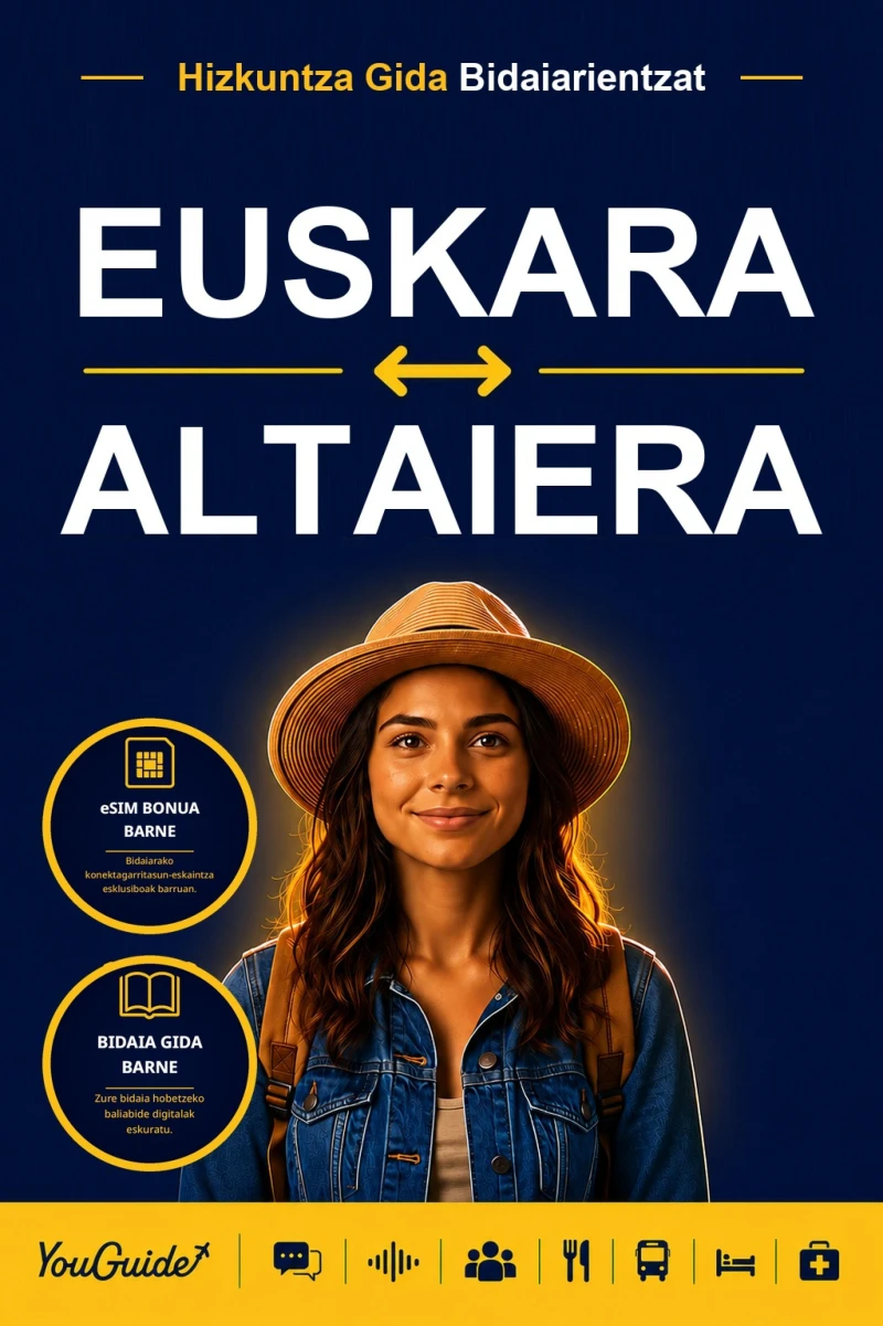 Portada: The Language Guide for Travelers - Basque to Altai