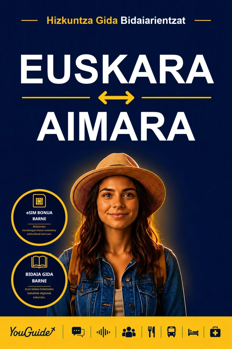 Portada: The Language Guide for Travelers - Basque to Aymara