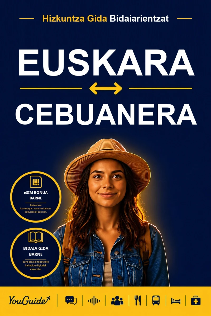 Portada: The Language Guide for Travelers - Basque to Cebuano