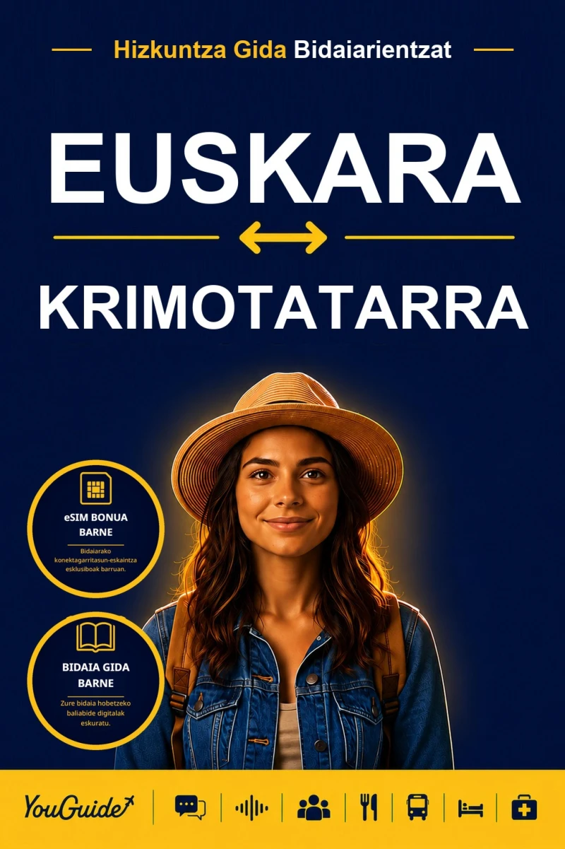 Portada: The Language Guide for Travelers - Basque to Crimean Tatar
