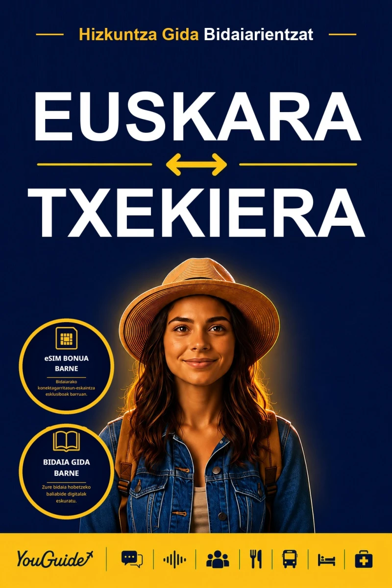 Portada: The Language Guide for Travelers - Basque to Czech