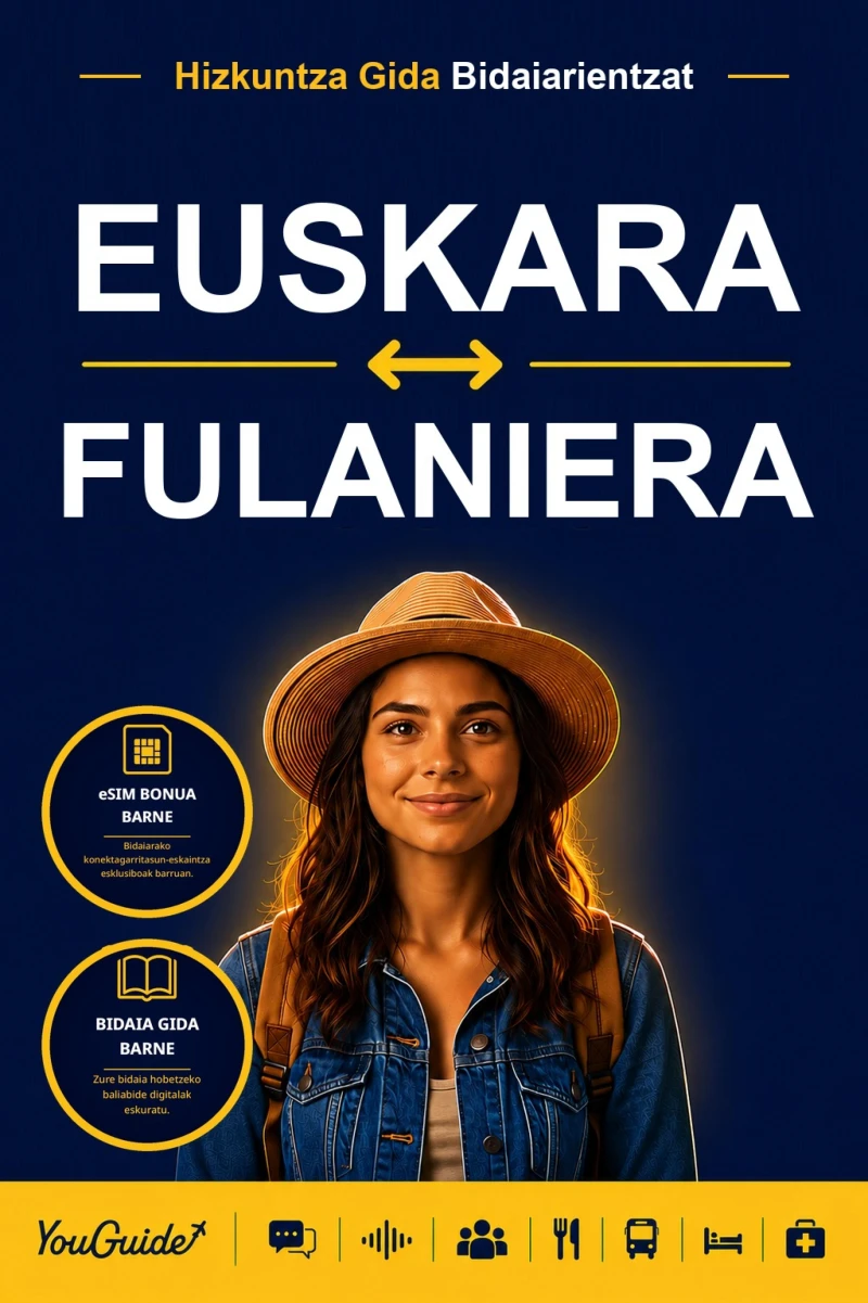 Portada: The Language Guide for Travelers - Basque to Fulani