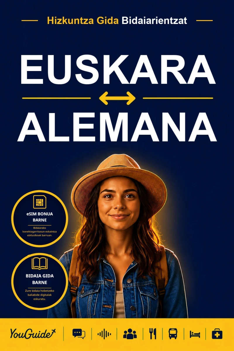 Portada: The Language Guide for Travelers - Basque to German