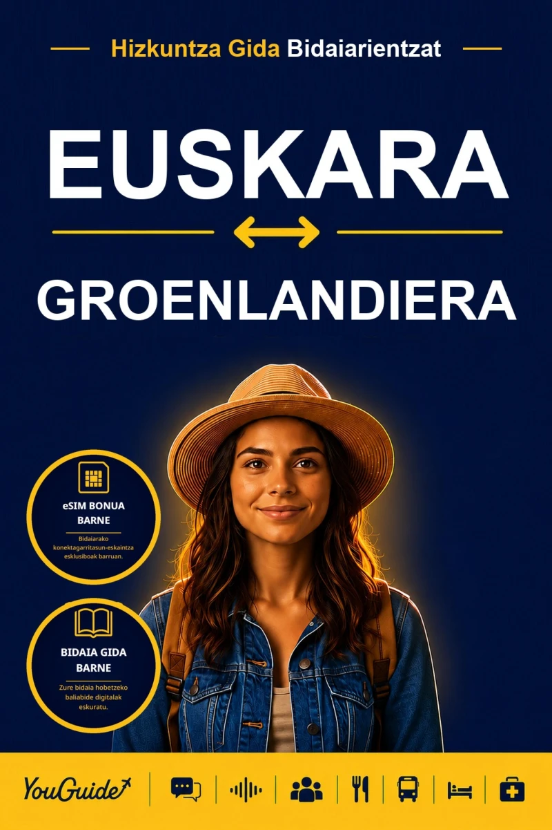 Portada: The Language Guide for Travelers - Basque to Greenlandic