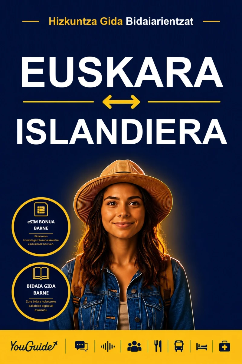 Portada: The Language Guide for Travelers - Basque to Icelandic