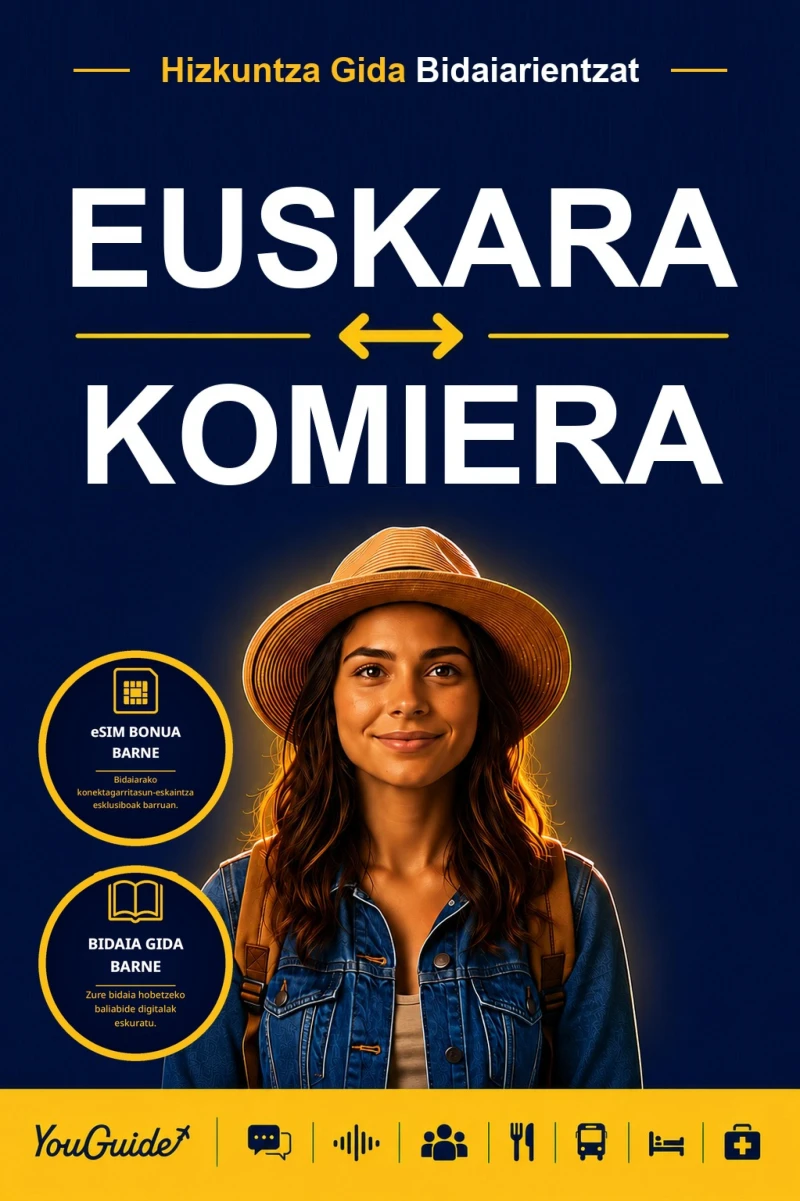 Portada: The Language Guide for Travelers - Basque to Komi