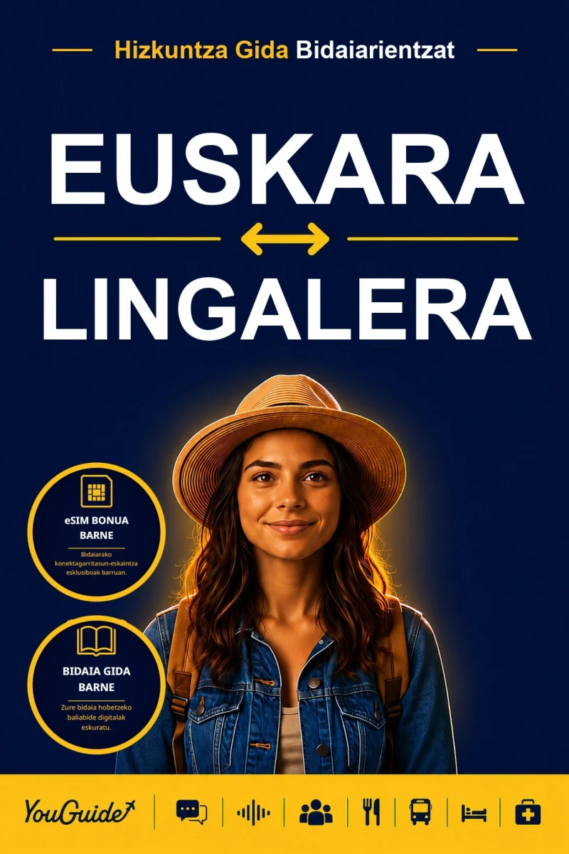 Portada: The Language Guide for Travelers - Basque to Lingala