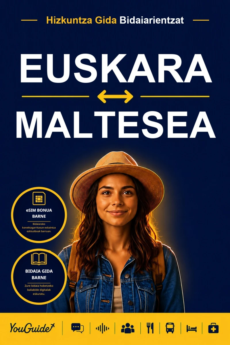 Portada: The Language Guide for Travelers - Basque to Maltese