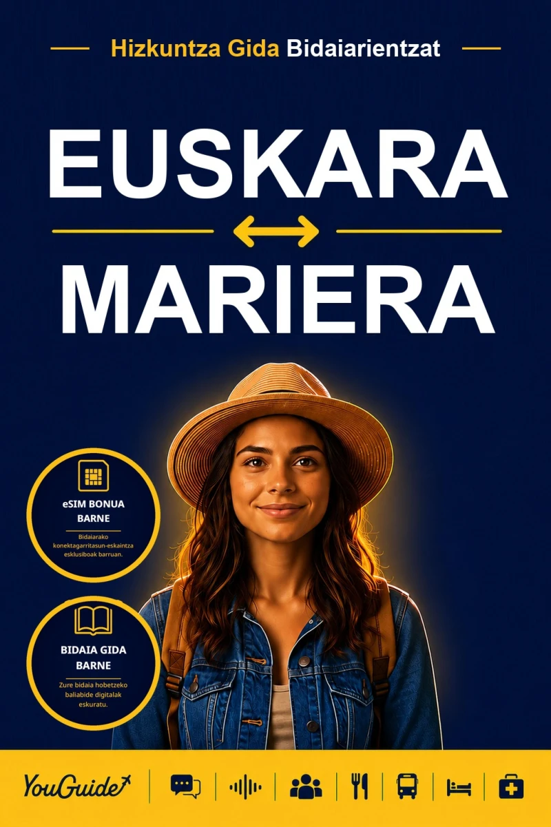 Portada: The Language Guide for Travelers - Basque to Mari