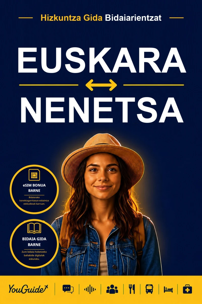 Portada: The Language Guide for Travelers - Basque to Nenets