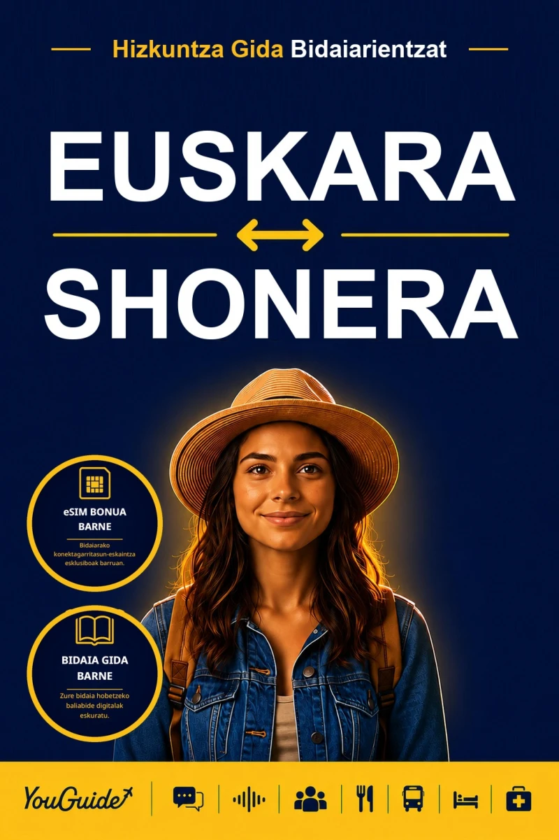 Portada: The Language Guide for Travelers - Basque to Shona