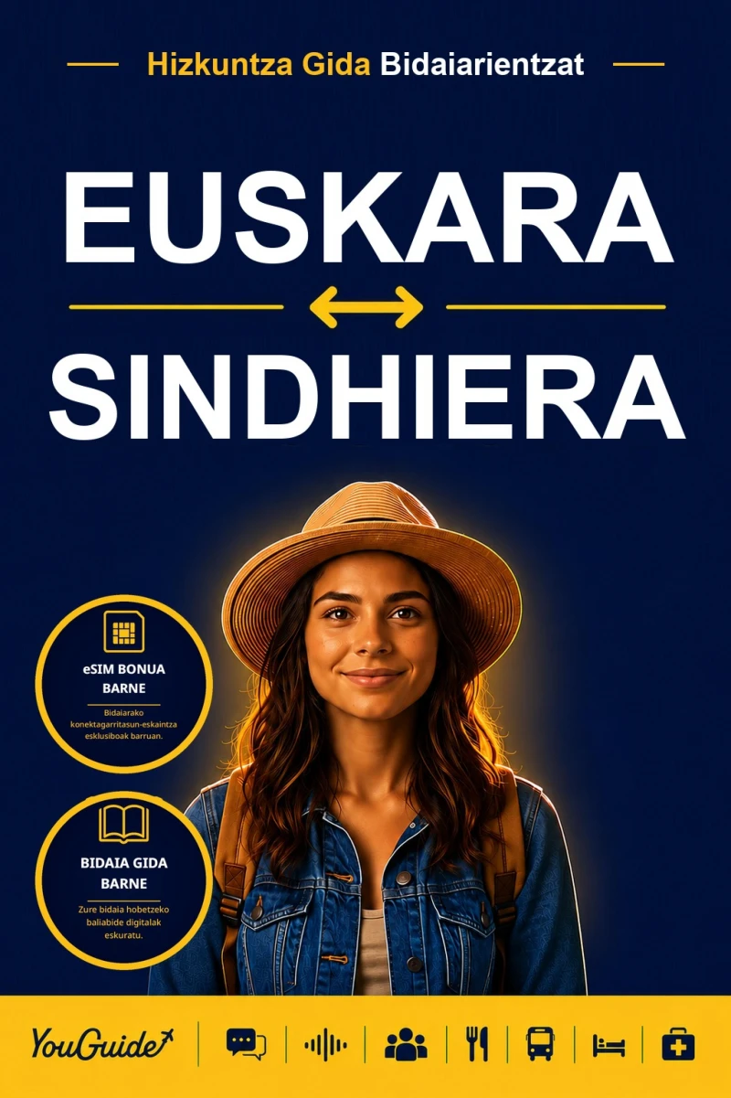 Portada: The Language Guide for Travelers - Basque to Sindhi