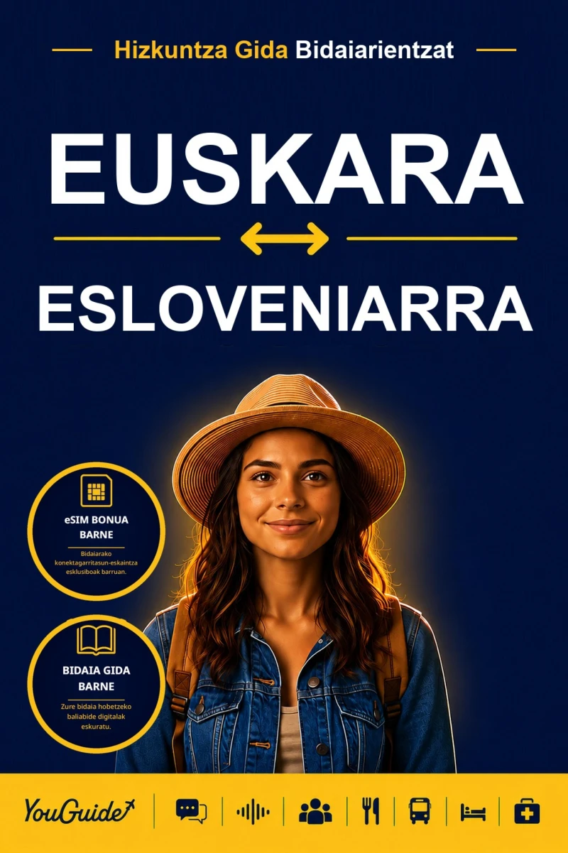 Portada: The Language Guide for Travelers - Basque to Slovenian