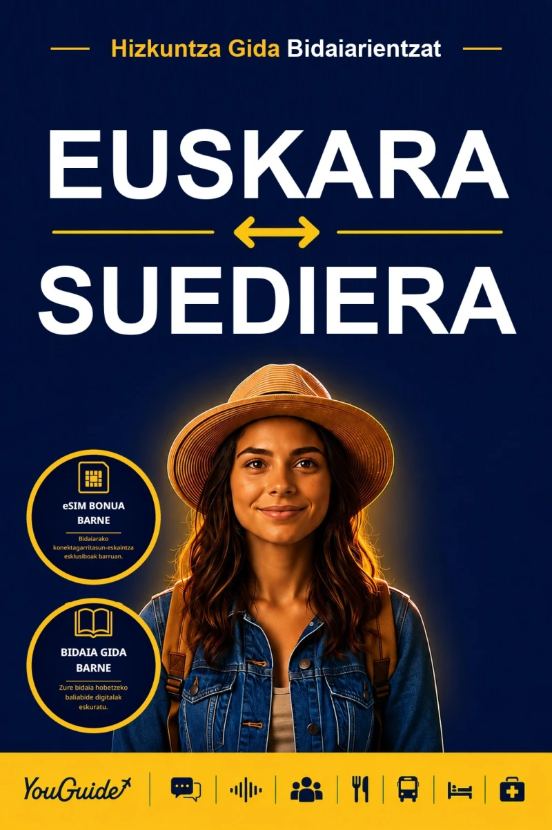 Portada: The Language Guide for Travelers - Basque to Swedish