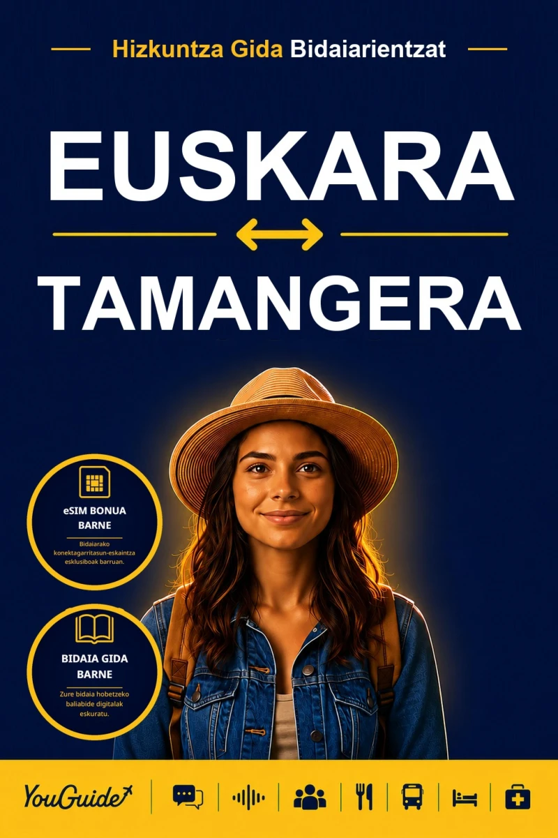 Portada: The Language Guide for Travelers - Basque to Tamang