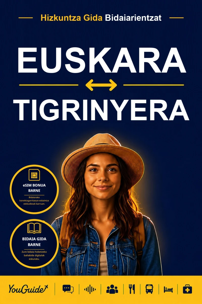Portada: The Language Guide for Travelers - Basque to Tigrinya