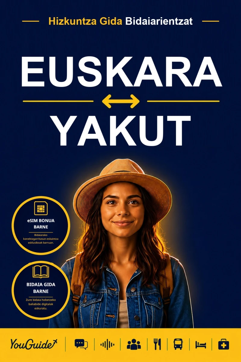 Portada: The Language Guide for Travelers - Basque to Yakut