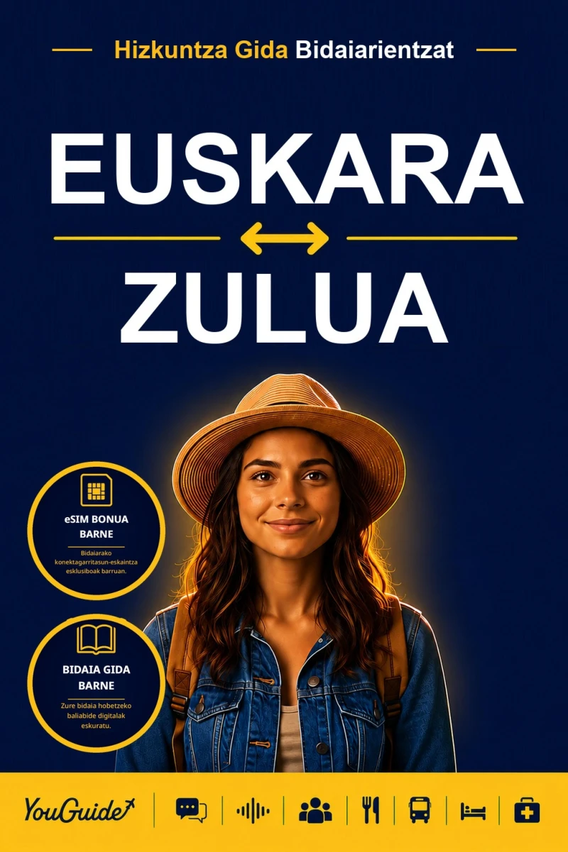 Portada: The Language Guide for Travelers - Basque to Zulu