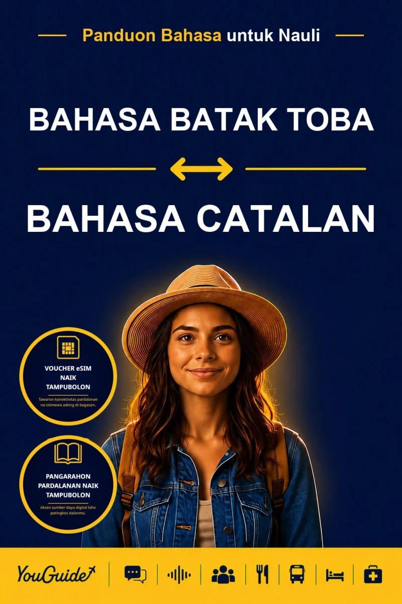 Portada: The Language Guide for Travelers - Batak Toba to Catalan