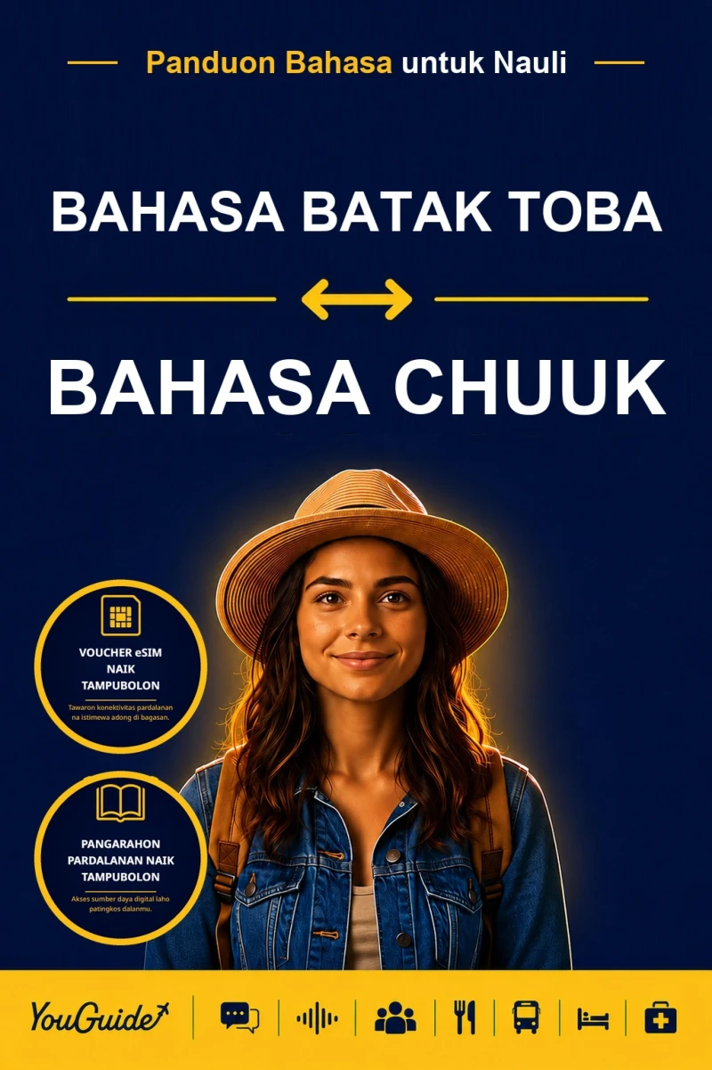 Portada: The Language Guide for Travelers - Batak Toba to Chuukese
