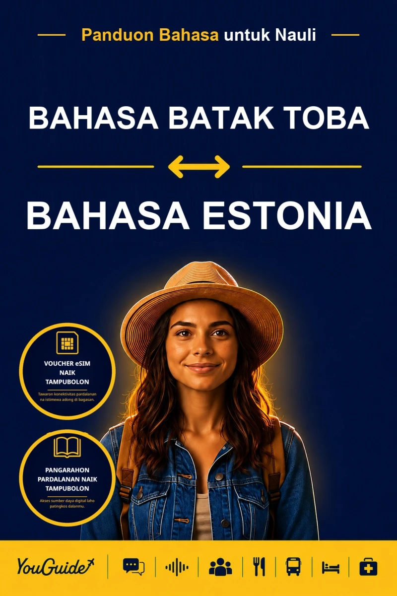 Portada: The Language Guide for Travelers - Batak Toba to Estonian