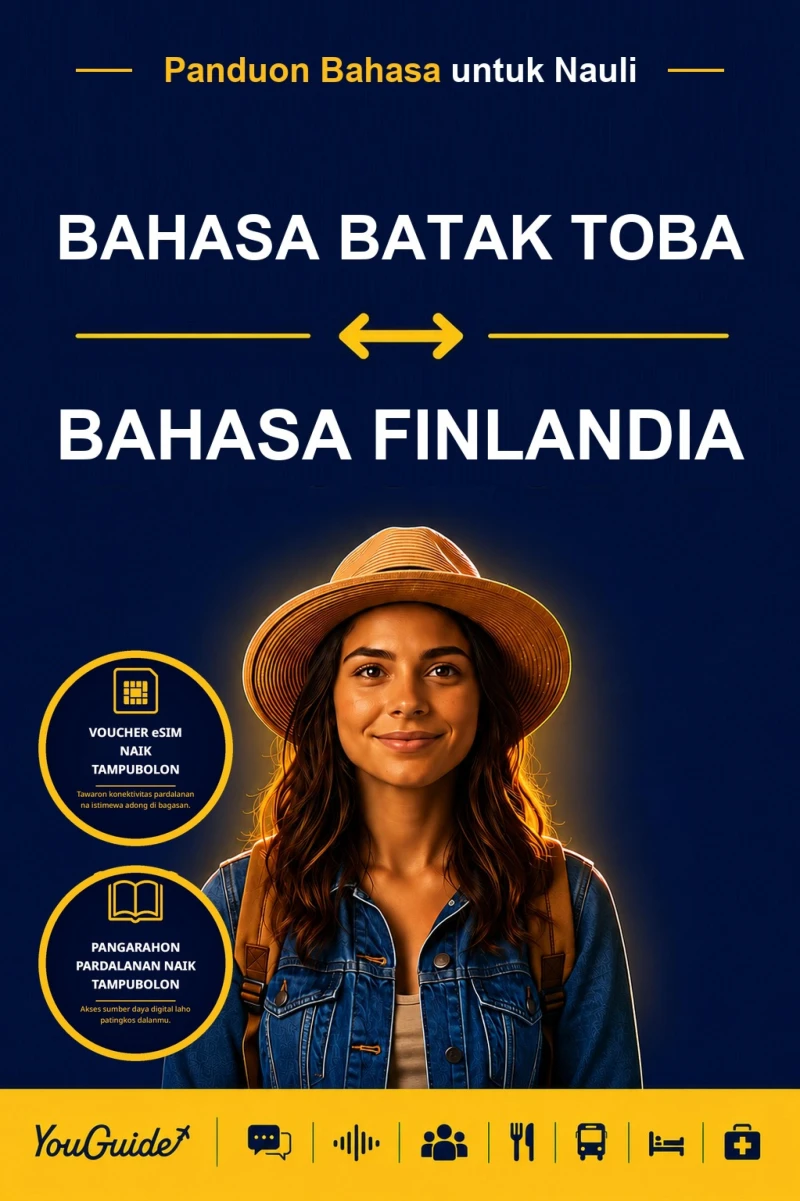 Portada: The Language Guide for Travelers - Batak Toba to Finnish