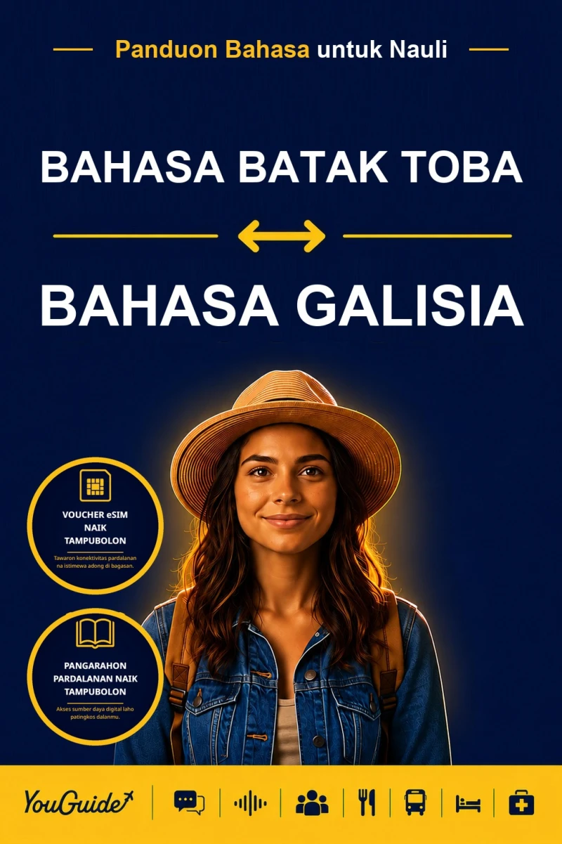 Portada: The Language Guide for Travelers - Batak Toba to Galician