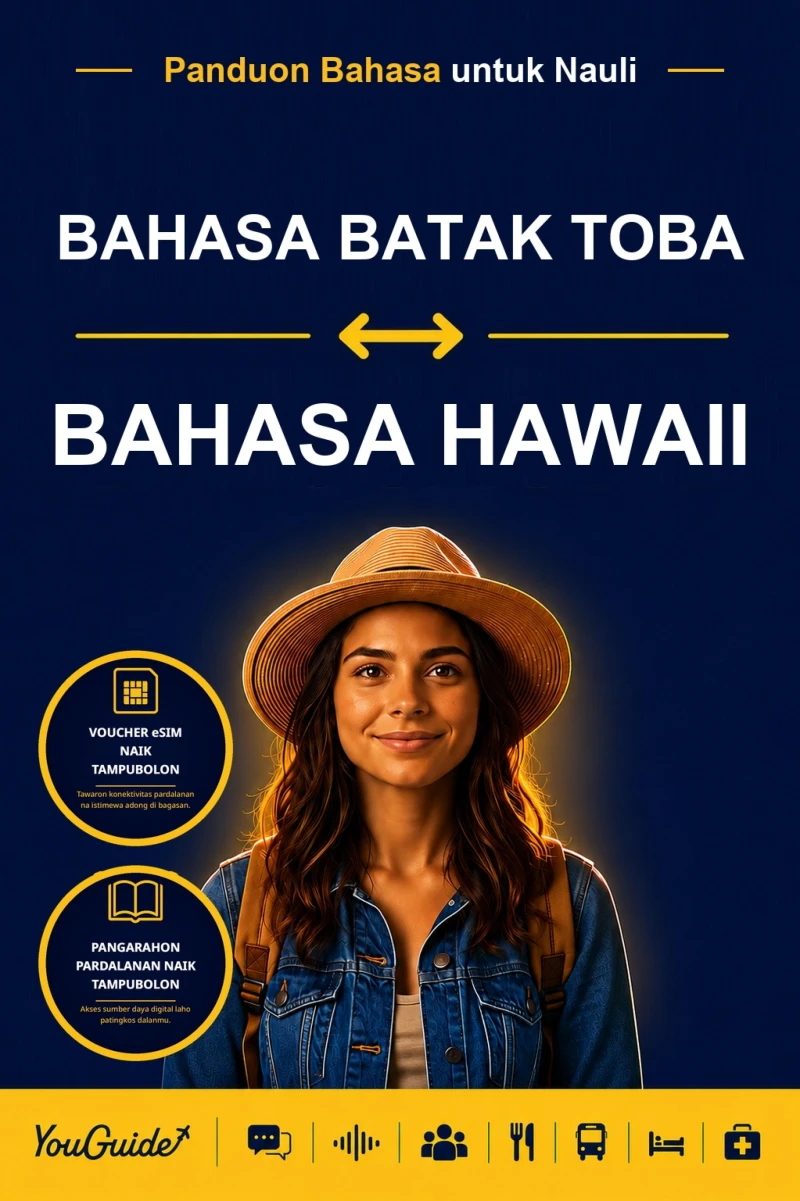 Portada: The Language Guide for Travelers - Batak Toba to Hawaiian