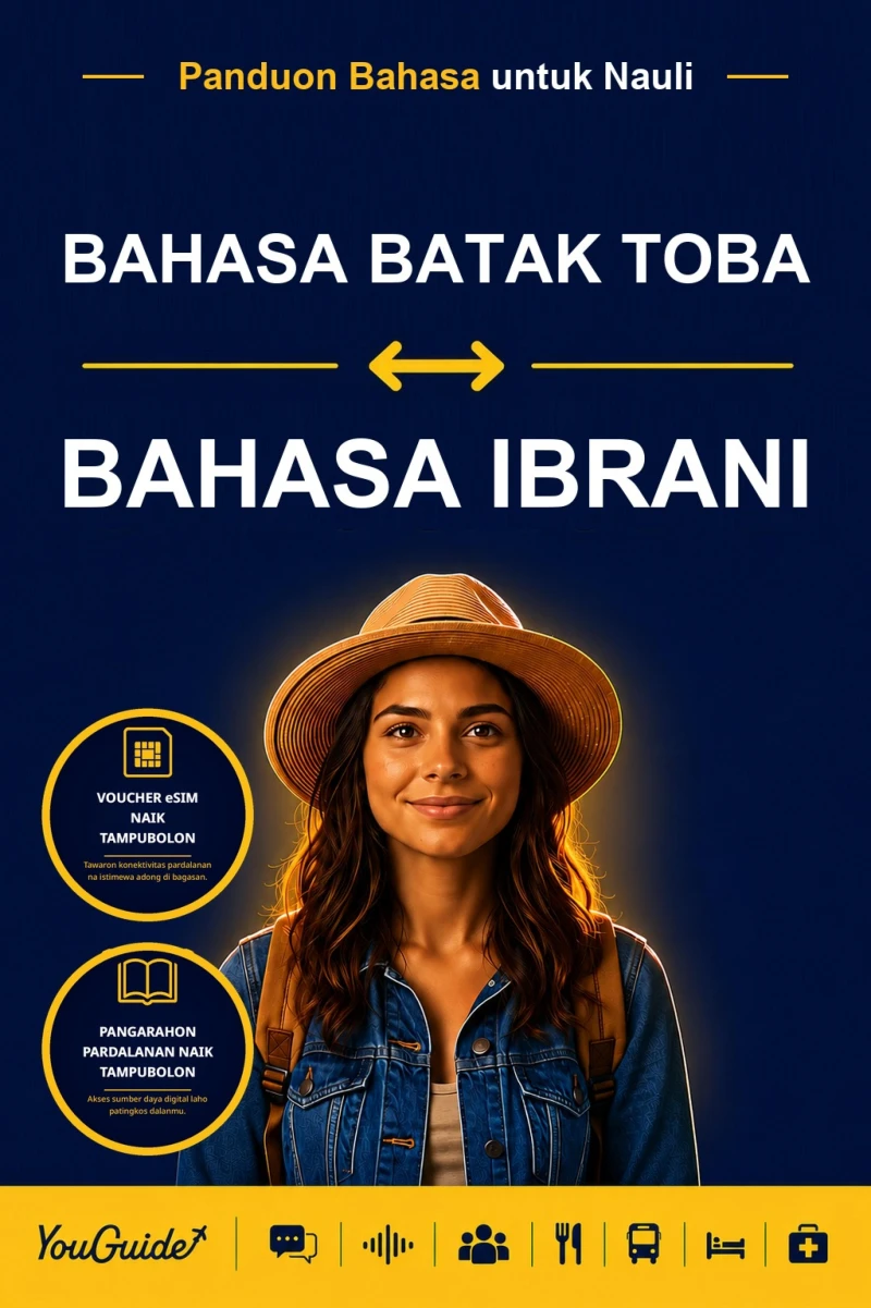 Portada: The Language Guide for Travelers - Batak Toba to Hebrew