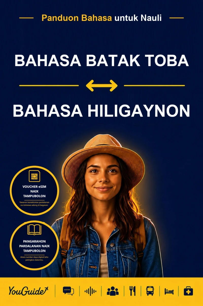 Portada: The Language Guide for Travelers - Batak Toba to Hiligaynon