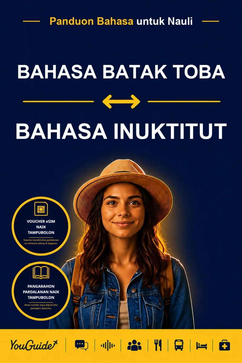 Portada: The Language Guide for Travelers - Batak Toba to Inuktitut