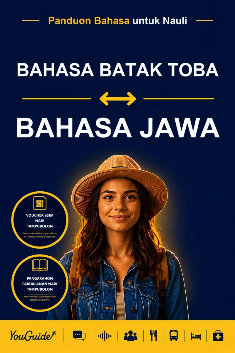 Portada: The Language Guide for Travelers - Batak Toba to Javanese