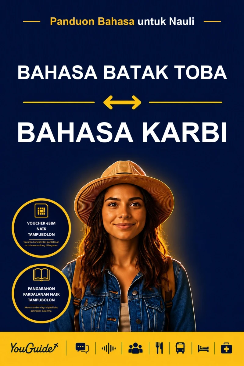 Portada: The Language Guide for Travelers - Batak Toba to Karbi